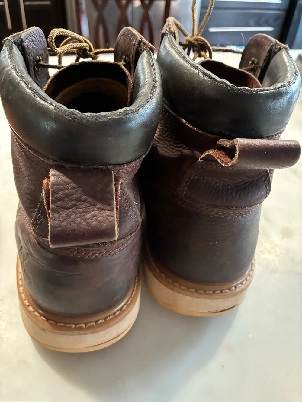 Irish Setter Ashby Moc Soft Toe Leather Work Boots Brown 83605 Men's Size 13 D